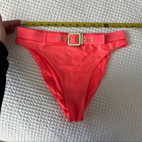 Dolce Vita High-Waist Buckle Bikini Bottom Size Large - Picture 8 of 8